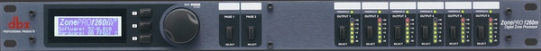 Фото Аудио процессор для многозонных систем DBX ZONEPRO 1260m