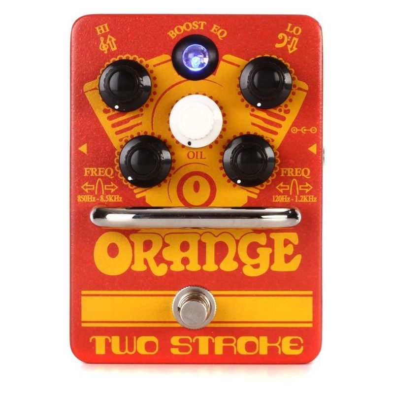Фото Педаль бустер/pre-eq Orange Two Stroke