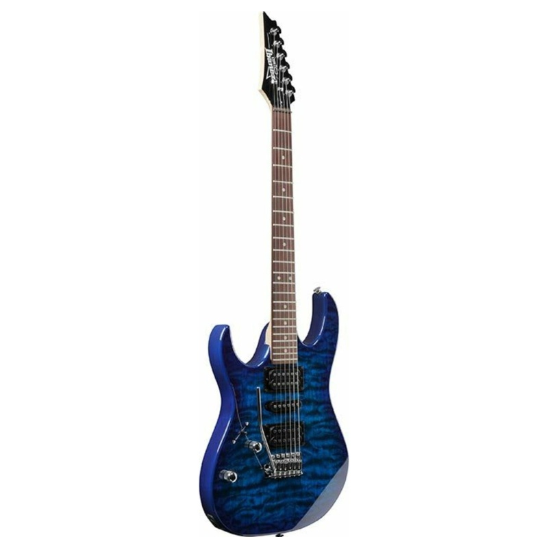 Фото Электрогитара IBANEZ GRX70QAL-TBB