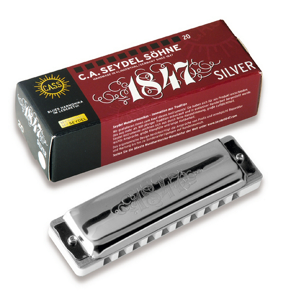 Фото Губная гармошка Seydel Sohne 16301BB 1847 Silver Bb