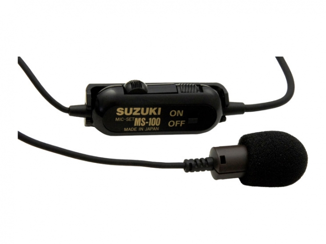 Фото Микрофон для губной гармошки Suzuki MS-100 с предусилением.