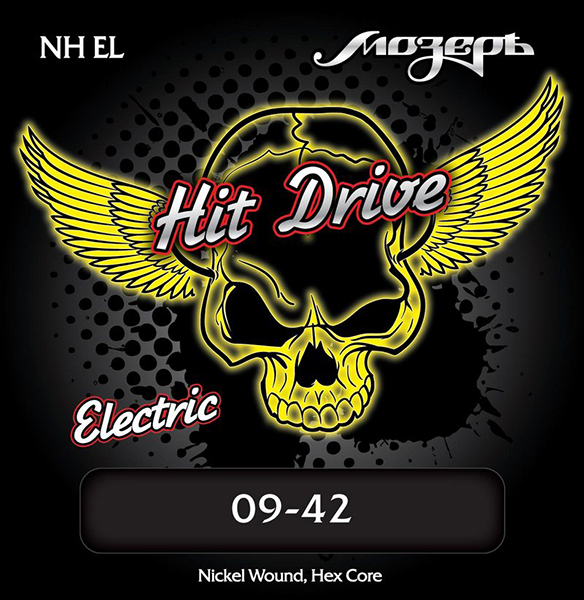 Фото Комплект струн для электрогитары Мозеръ NH-EL Hit Drive Extra Light