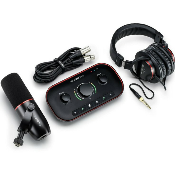 Фото Комплект оборудования для звукозаписи FOCUSRITE Vocaster Two Studio Podcast Set