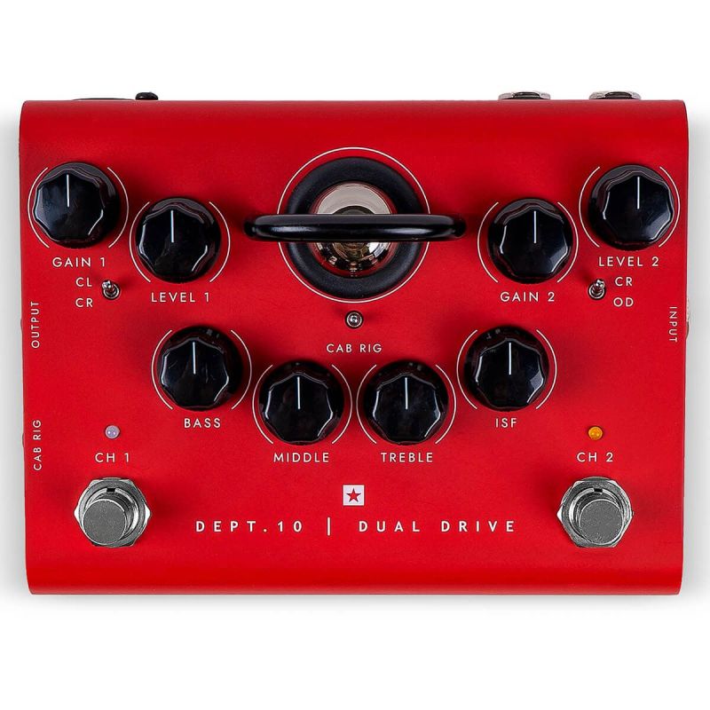 Фото Ламповая педаль драйв/ дисторшн Blackstar DEPT. 10 DUAL DRIVE