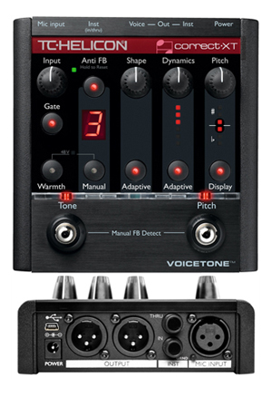 Фото Педаль эффектов TC Helicon VoiceTone Correct XT
