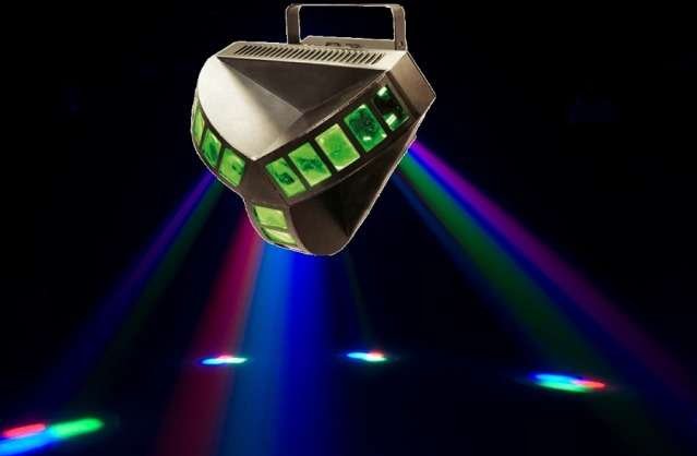 Фото Flash LED MARS 2*10 W RGBW Светодиодный световой эффект