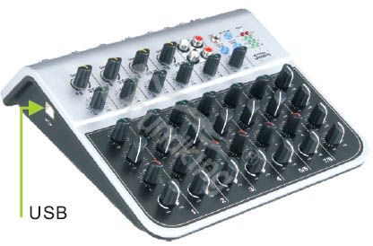 Фото Микшерный пульт Soundking AS-MIX04AU