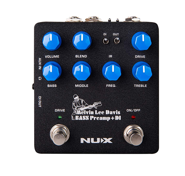 Фото Басовый предусилитель + DI Nux Cherub NBP-5 Melvin Lee Davis