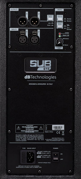 Фото Активный сабвуфер dB Technologies SUB615