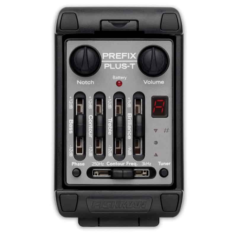 Фото Fishman PRO-MAT-PT4 Prefix Plus-T Гитарный пьезозвукосниматель в комплекте с предусилителем