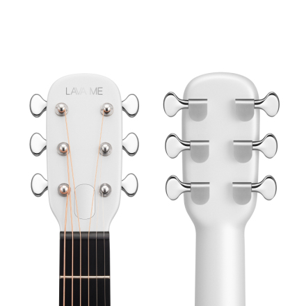 Фото Гитара трансакустическая LAVA ME-4 Carbone WH размер 38