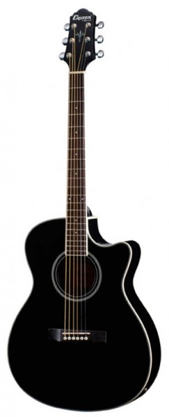 Фото CRUZER STC-24EQ BK - электроакустическая гитара