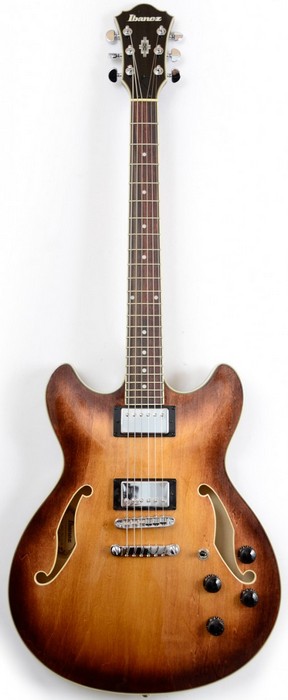 Фото Электрогитара полуакустическая IBANEZ AS73-TBC