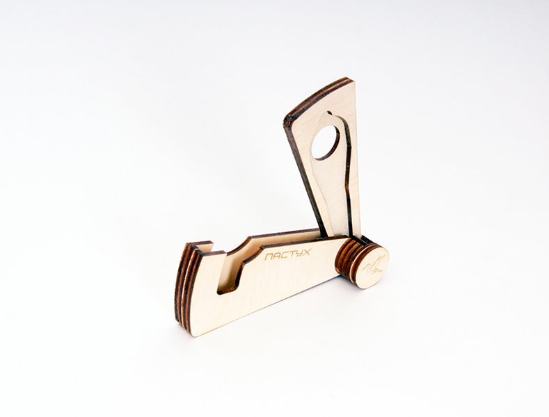 Фото Мастерская Глазырина HV12 Чехол деревянный для варгана Пастух