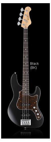 Фото FGN J-Standard Mighty Jazz JMJ-R BK  бас-гитара, цвет - чёрный