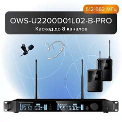 Радиосистема Октава OWS-U2200D01L02-B-PRO