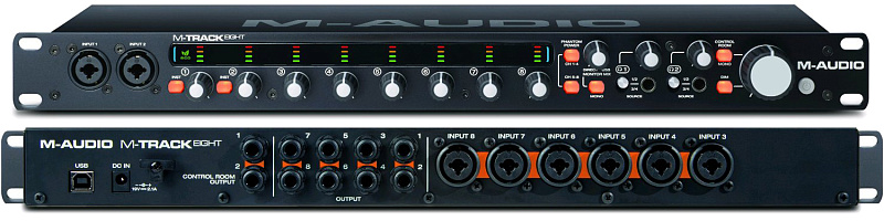 Фото M-Audio MTrack Eight Аудиоинтерфейс USB
