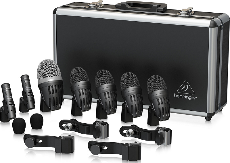 Фото Комплект из 7 премиальных микрофонов для барабанов BEHRINGER BC1500