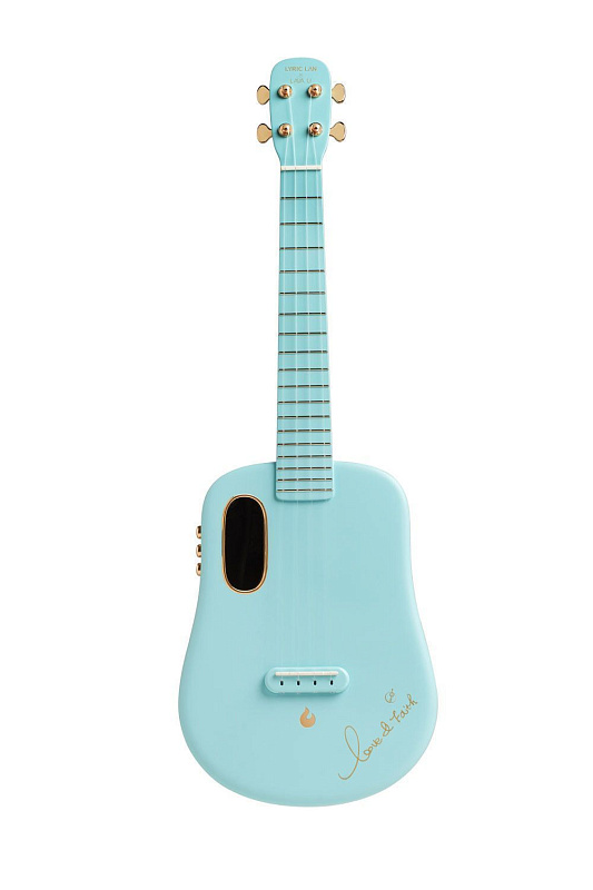 Фото Укулеле электроакустическая LAVA U-26 Ocean Blue FREEBOOST