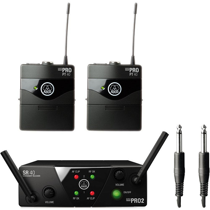Фото AKG WMS40 Mini2 Instrumental Set US45AC (660.7/662.3МГц)
