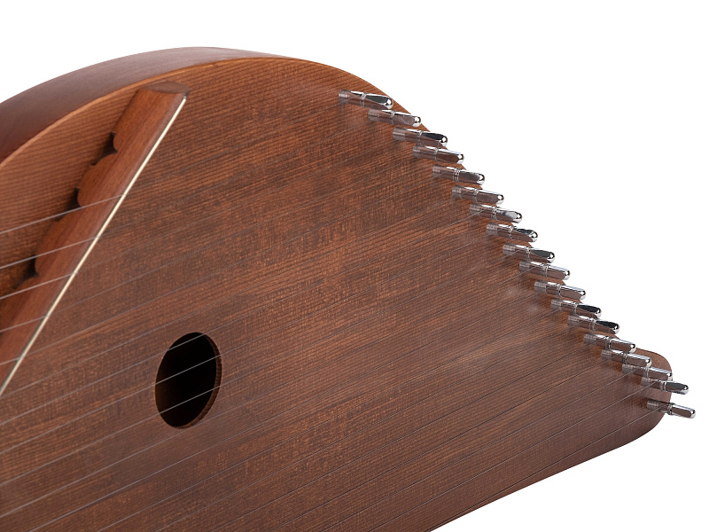 Фото Гусли Финист цвет мокко Мир гуслей MG-H18MO