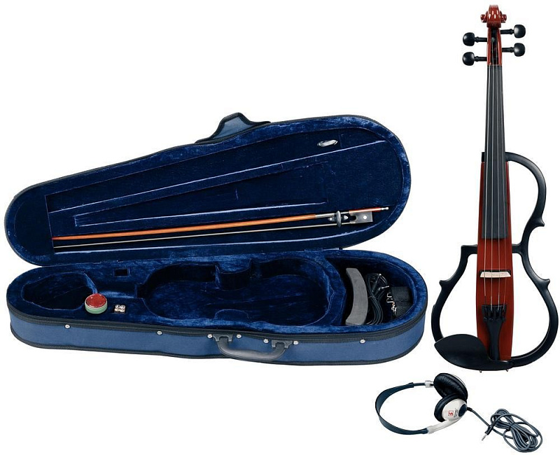 Фото GEWA E-Violine Line Red Brown