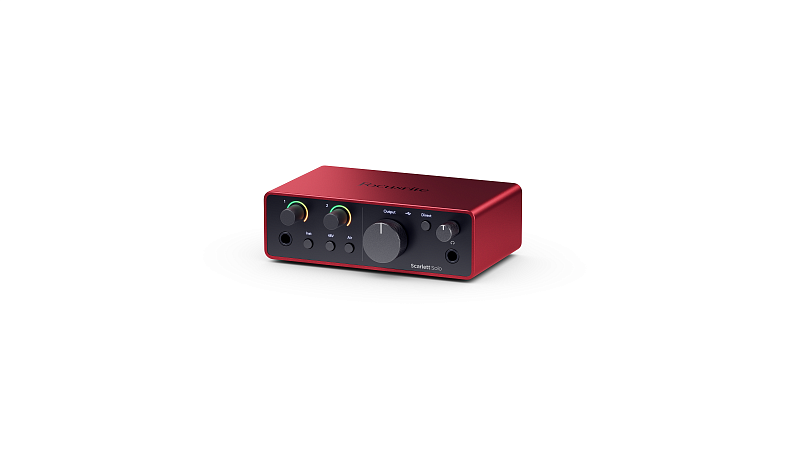 Фото Звуковая карта FOCUSRITE Scarlett Solo 4th Gen