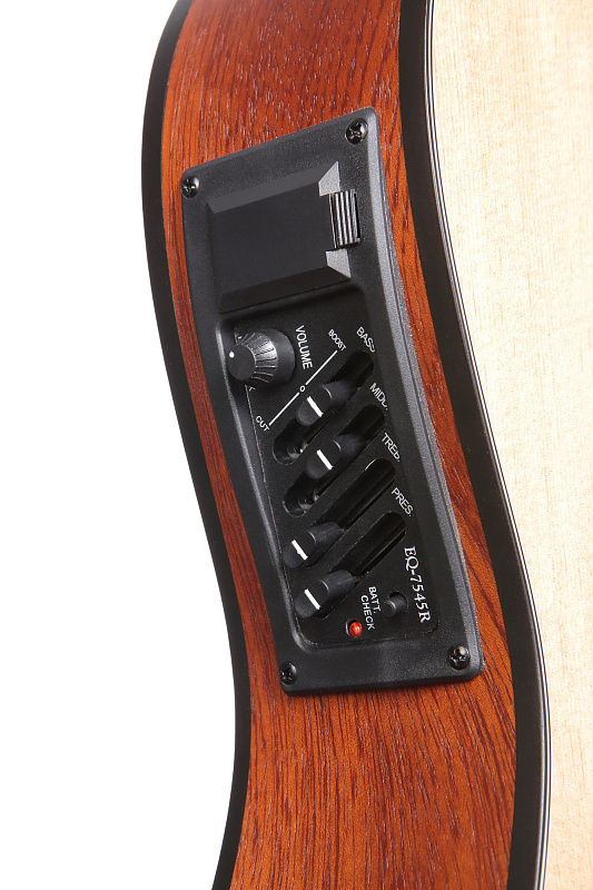 Фото MiLena-Music ML-F3Pro-Slim/EQ Электро-акустическая гитара