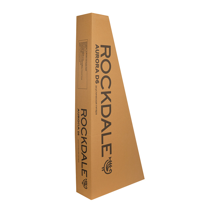 Фото Акустическая гитара ROCKDALE Aurora D6 Gloss C BK