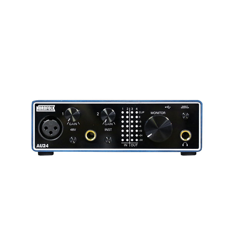 Фото Usb-аудиоинтерфейс NordFolk AU24