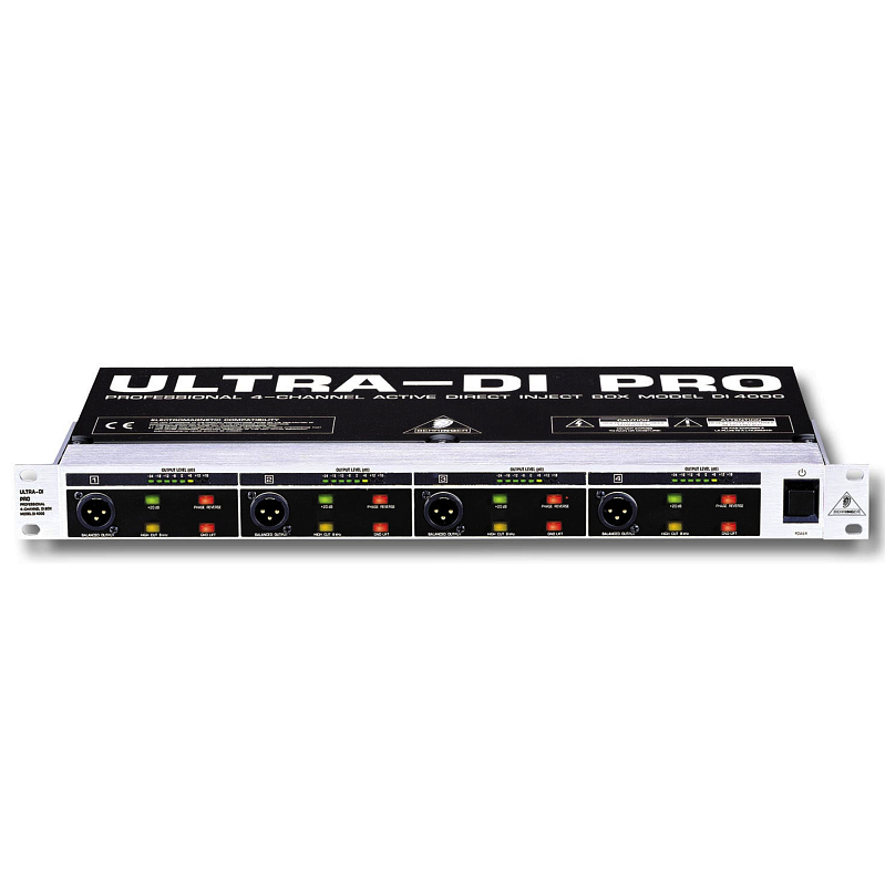 Фото Директ-бокс BEHRINGER DI4000 V2