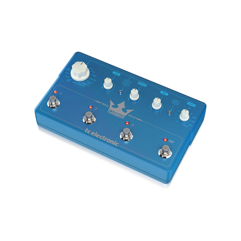 Фото Гитарная педаль TC ELECTRONIC FLASHBACK TRIPLE DELAY