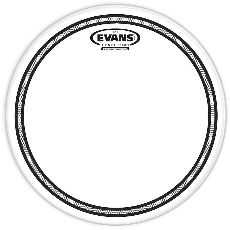 Фото Пластик для том тома Evans TT10EC2S Edge Control Clear SST