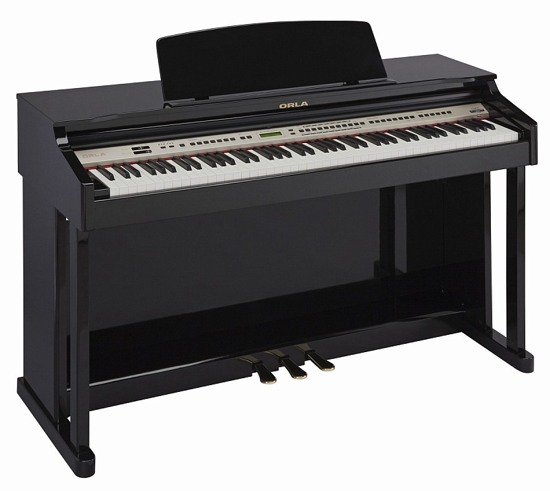 Фото Цифровое пианино ORLA CDP 45 BLACK POLISHED