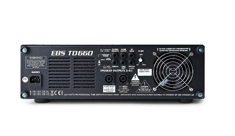 Фото EBS EBS TD660  Усилитель для бас гитары