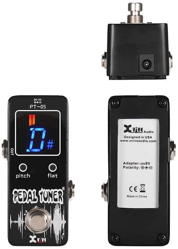 Фото Тюнер XVIVE PT-05 Chromatic Pedal Tuner