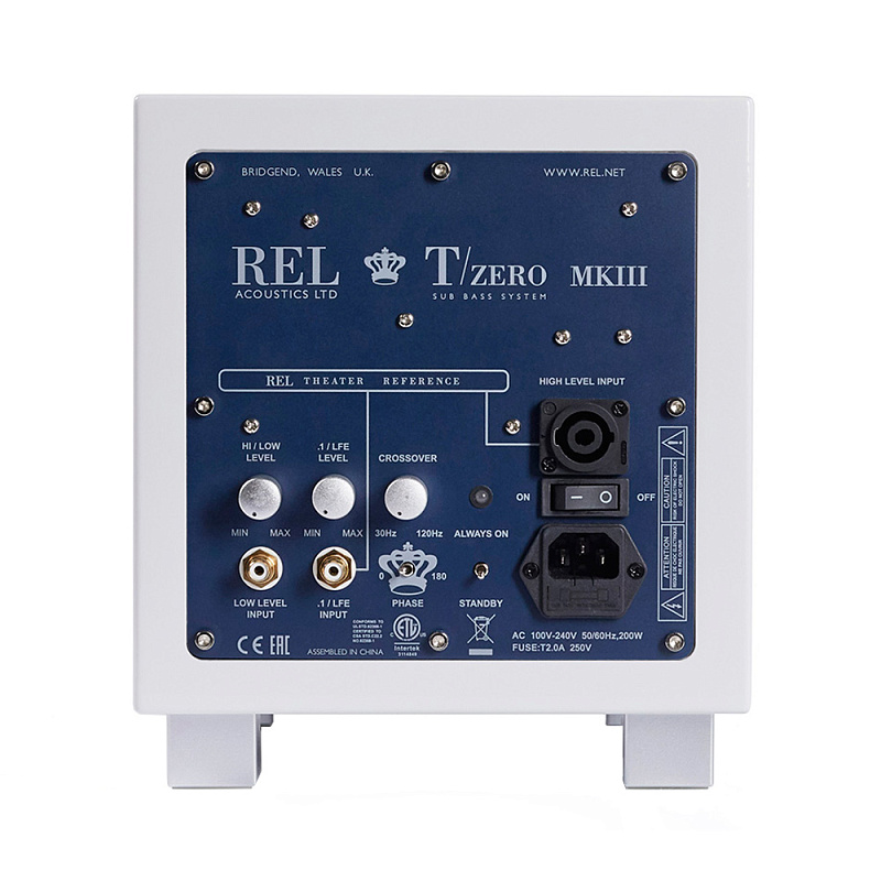 Фото Сабвуфер REL Tzero MK III White