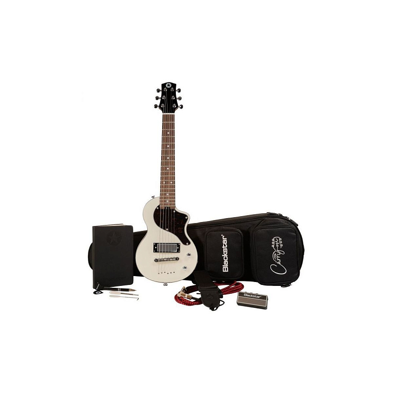 Фото Комплект с трэвел-гитарой Blackstar Carry On Lite White