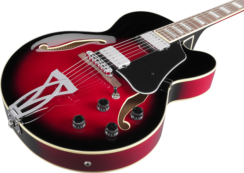 Фото Полуакустическая гитара IBANEZ AF75-TRS