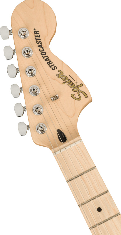 Фото Электрогитара FENDER SQUIER Affinity 2021 Stratocaster FMT HSS MN Black Burst