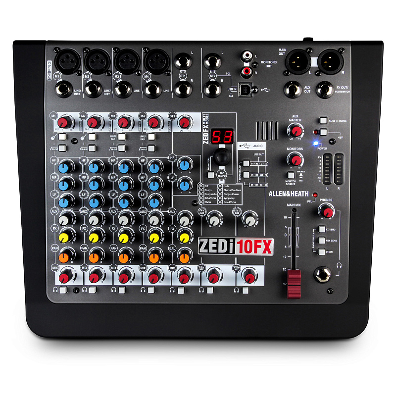 Фото Микшерный пульт Allen & Heath ZEDi10FX