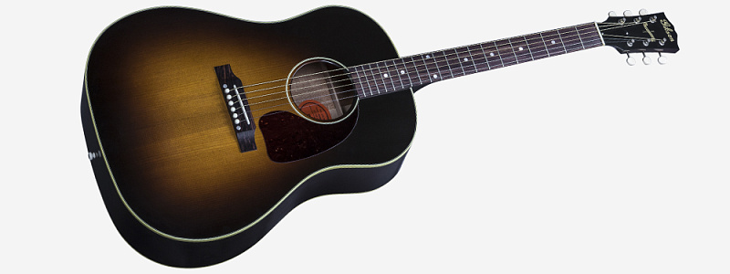 Фото Акустическая гитара GIBSON J-45 STANDARD VINTAGE SUNBURST