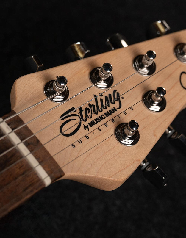 Фото Электрогитара Sterling Cutlass SSS Charcoal Frost