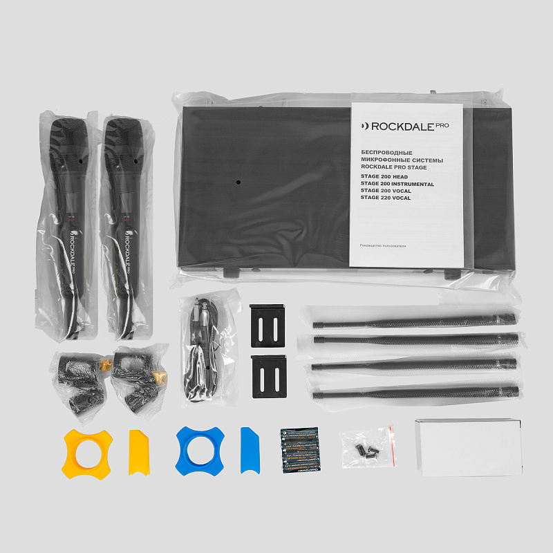 Фото Радиосистема ROCKDALE PRO Stage 220 BK Vocal