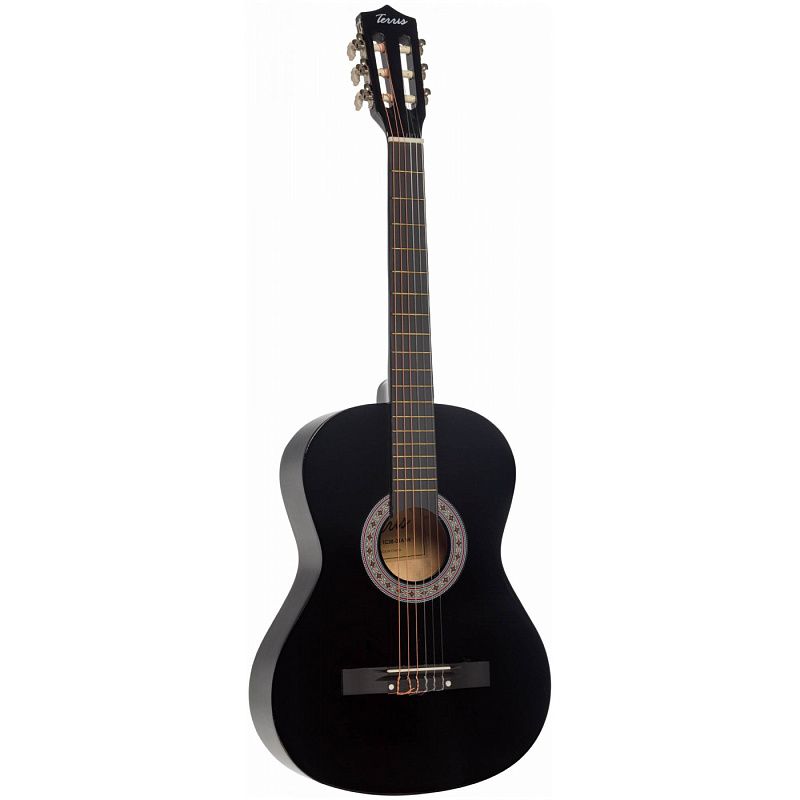 Классические классическая гитара terris tc-3801a bk в магазине Music-Hummer