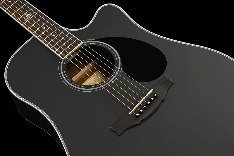 Фото Электроакустическая гитара KEPMA D1CE Black Matt