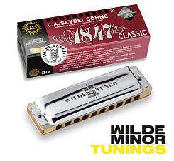 Губная гармошка Seydel Sohne 16221C 1847 Classic Wilde Minor Tuning C