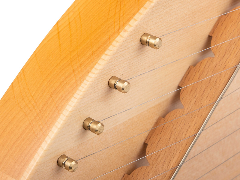 Фото Гусли Финист цвет ель Мир гуслей MG-H18FI