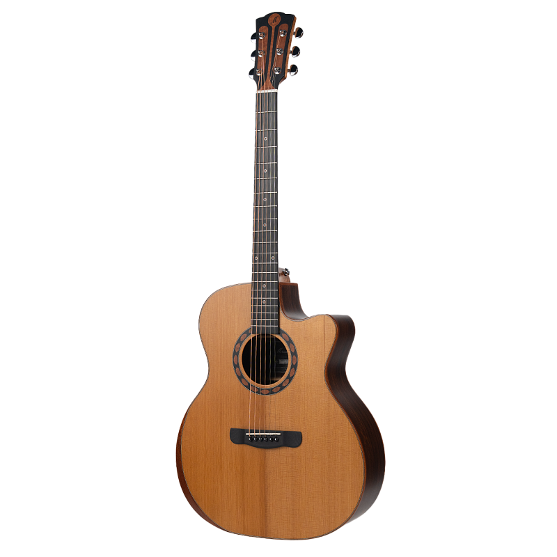 Фото Гитара акустическая Meridaextrema Junior natural-GA с чехлом