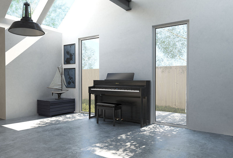 Фото Цифровое пианино ROLAND HP704 CH SET
